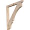 Ekena Millwork Balboa Slat Smooth Outlooker, Douglas Fir, 5 1/2"W x 48"D x 48"H OUT06X48X48BOA06SDF - alternate 1